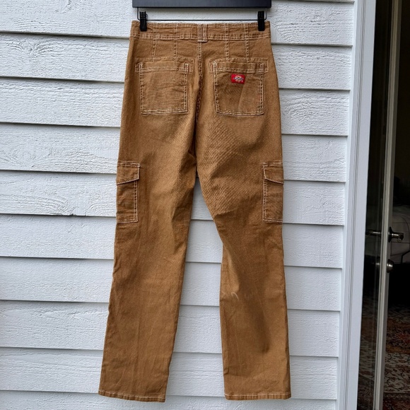 Dickies Cuff Brown Cargo Pants, size 7/28 - Picture 5 of 7